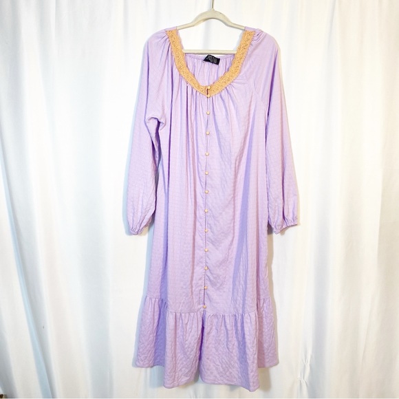 Dressed In Lala Romanticize Your Life Midi Maxi Dress Lavender Purple - Picture 2 of 15